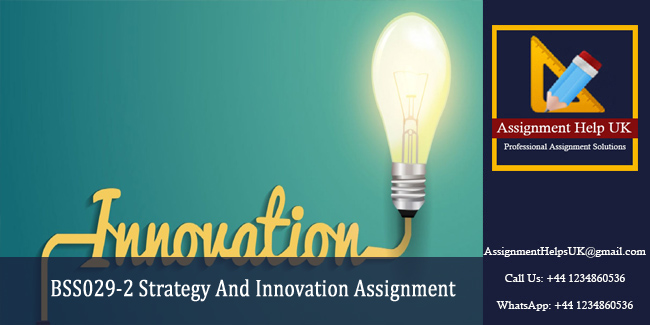 BSS029-2 Strategy And Innovation Assignment 