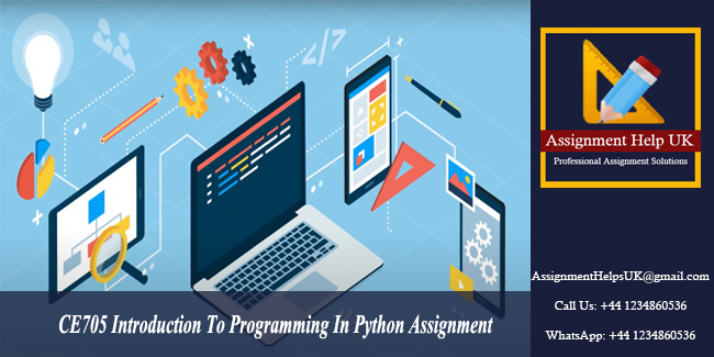 CE705 Introduction To Programming In Python Assignment 