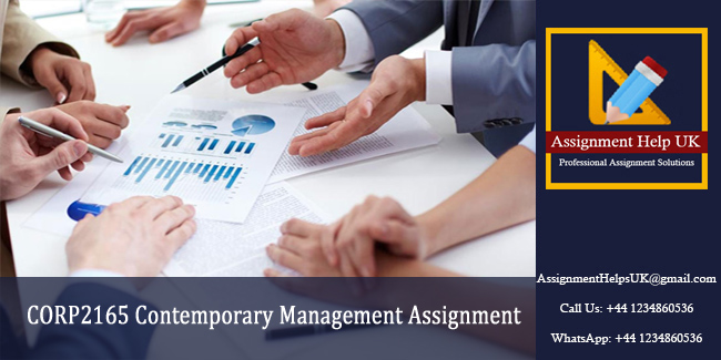 CORP2165 Contemporary Management Assignment 