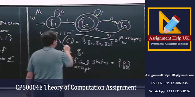 CP50004E Theory of Computation Assignment 
