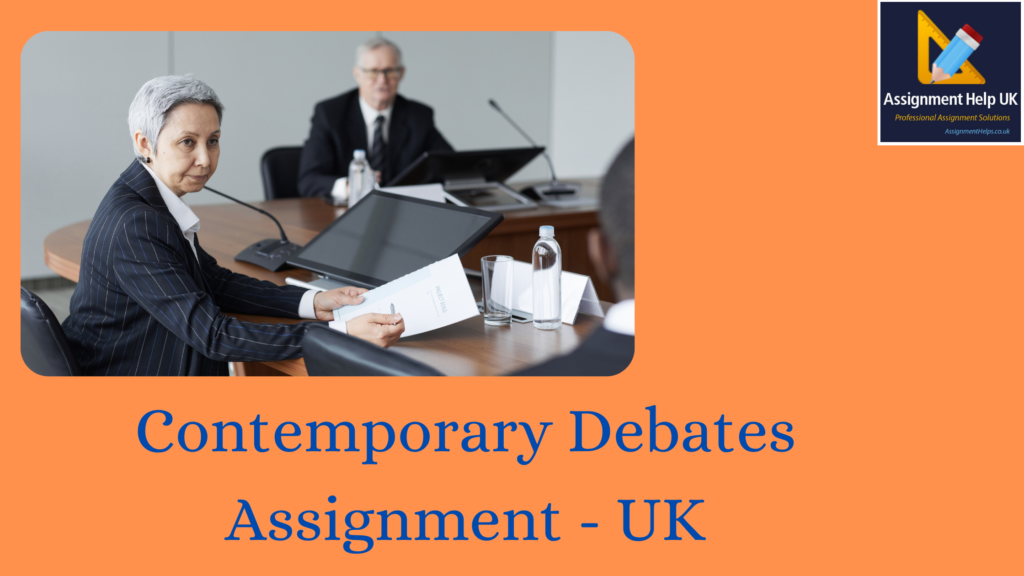 Contemporary Debates Assignment 