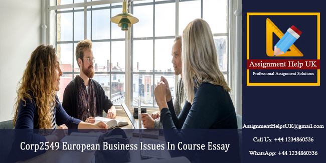 Corp2549 European Business Issues In Course Essay 