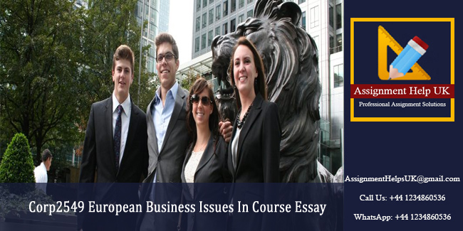 Corp2549 European Business Issues In Course Essay 