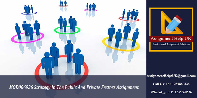 MOD006936 Strategy In The Public And Private Sectors Assignment