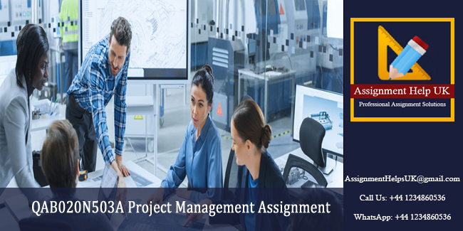 QAB020N503A Project Management Assignment 