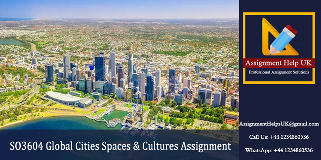 SO3604 Global Cities Spaces & Cultures Assignment 